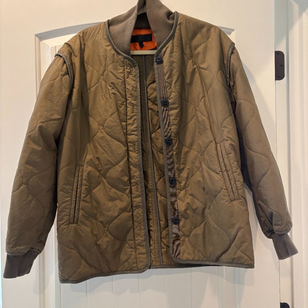 Rag and Bone Quilted Bomber Jacket, Women's Size Small